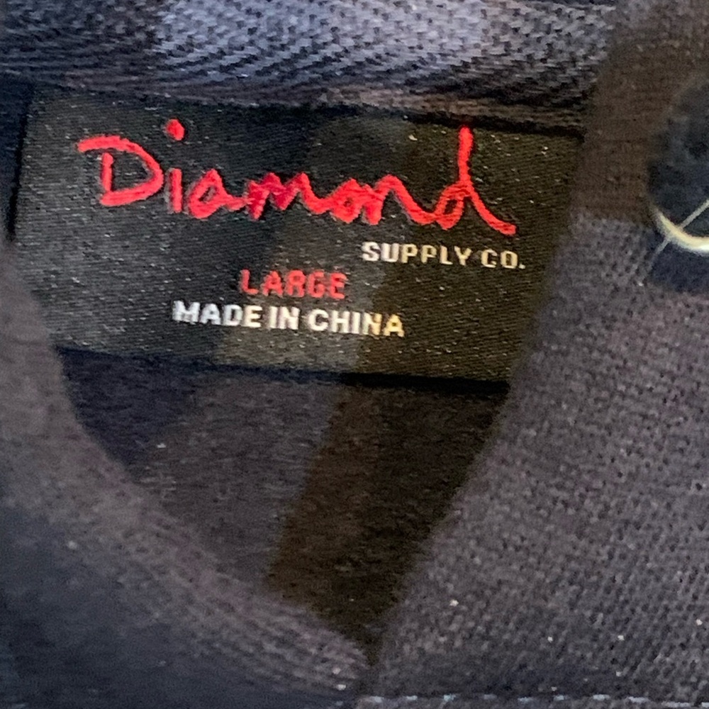 Diamond Supply Co Scatter Box Logo Hoodie Size L - Picture 3 of 6